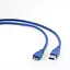 Кабель USB 3.0 AM – microUSB (5P), 0.5 м, синий, Cablexpert (CCP-mUSB3-AMBM-0.5M) - миниатюра 1