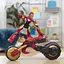 Игровой набор Hasbro Marvel Avengers Bend and Flex Iron Man с мотоциклом (F0244) - миниатюра 11
