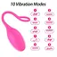 Смарт-віброяйце для клітора та точки G для жінок 10 режимів фіолетове - мініатюра 3