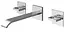 Смеситель для умывальника Kohlman Nexen-S chrome + BOX скрытого монтажа SQW190U Хром - миниатюра 1