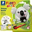 Набор Fimo Kids Коала 2 цвета 42 г   - миниатюра 1