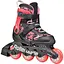 Ролики Rollerblade Microblade SL 36.5-40 Black/Pink (1012-86B0751540-ND02-36.5-40) - мініатюра 1