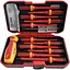Викрутки Tolsen VDE PH, PZ, Torx, CrV діелектричні з кейсом 13 шт. (38016) - мініатюра 1