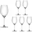 Набір келихів для вина Lora Інді 480 мл 6 шт. NGC210SETWINE - мініатюра 1