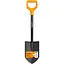 Лопата штикова коротка Fiskars Solid 80 см (1066715) - мініатюра 1