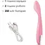 Стимулятор клітора та точки G Svakom Keri Pale Pink - мініатюра 4