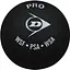 М`яч для сквошу Dunlop Pro 2 жовтий - миниатюра 2