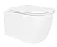 Унитаз подвесной Qtap Crow Rimless, с сиденьем Slim Duroplast/ Soft-close/ Quick Release QT05335171RW - миниатюра 1
