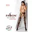 Эротические колготки-бодистокинг Passion S009 black имитация чулок и пояса S/M/L - миниатюра 7
