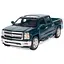 Колекційна машинка Chevrolet Silverado 2014 KT5381W (Green) масштаб 1:42 Kinsmart - мініатюра 1