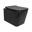 Унитаз подвесной Qtap Tern New Ultra Quiet с сиденьем с сиденьем Soft-Close Black matt QT17332303ASMB, Черный матовый - миниатюра 1