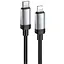 Дата кабель Hoco X117 Star Type-C to Lightning 27W (1m) Black - мініатюра 1
