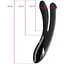 Вібратор подвійний з електростимуляцією Mystim Tingling Aparte eStim Black - мініатюра 5