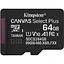Карта памяти Kingston microSDXC Canvas Select Plus 64GB Class 10 UHS-1 А1 SDCS3/64GBSP [145138] - миниатюра 1