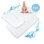 Наматрасник водонепроницаемый детский Papaella с бортом и резинками по углам 60х120х15 см (8000035490) - миниатюра 1