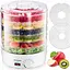 Сушилка дегидратор для мяса и овощей Mozano AGD/SUS/03#BIA 500 Вт сито 28 см до 70 °C - миниатюра 4