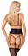 Комплект Kissable Suspender Set L/XL чорний - мініатюра 2