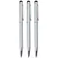 Стилус-ручка для ємнісних екранів, сріблястий (комплект 3 шт.) - мініатюра 1