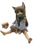 Коллекционная фигурка Кошка девочка Неко тян Cat girl Neko-chan 14 см F CG NC 14 - миниатюра 2