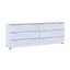 Комод Doros Рон 9 Белый 6 Ящик 160х38х62 (41516175) - миниатюра 4