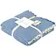 Покривало Lotus Home Larna muslin 160х200 см синє (svt-2000022344272) - мініатюра 1