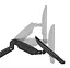 Настенный крепеж для двух мониторов OfficePro 17-32" Black (MA312B) - миниатюра 10