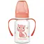 Трехтановая бутылочка с ручками Canpol Babies Ферма 120 мл розовый (11/823) - миниатюра 1