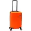 Валіза Маленька (S) Полікарбонат На 4-х подвійних колесах 50л POLO ПК019-S Оранжевий - мініатюра 1