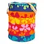 Корзина для игрушек M3732 диаметр 30 см, высота 38 см, крыш-застеж-мол, 2 ручки M3732-1 - миниатюра 1