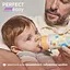 Пляшечка для годування Chicco Perfect Easy пластикова з силіконовою соскою 2+, 250 мл жовта (20243.20) - мініатюра 2