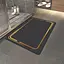 Суперпоглощающий Диатомитовый Коврик Aquarius для ванной 40 х 60 см Графитовый Мрамор - миниатюра 1