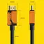 Кабель Hagibis HM04 HDMI to HDMI 2.1 3m Black/Orange (606539) [136953] - миниатюра 4