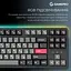 Клавіатура GamePro Asgard Ragnar Keychron Super Red Switch Wireless/Bluetooth/USB Black бездротова (MK285BK) - мініатюра 10