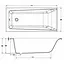 Ванна акриловая Cersant Lorena 160x70 - миниатюра 3