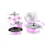 Набор посуды Royalty Line RL-RL-ES1010М PINK 10 предметов - миниатюра 1