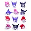 Фігурка-сюрприз на ланцюжку в кулі Cool Things Hello Kitty Моя Мелоді та Куромі в асортименті 1 шт. (HK024) - мініатюра 1