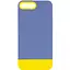Чохол Epik TPU+PC Bichromatic для Apple iPhone 7 plus/8 plus 5.5 Blue/Yellow - мініатюра 1