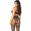 Бодистокинг Leg Avenue Crotchless Bodystocking With Heart One Size - миниатюра 2