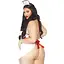 Еротичний костюм Leg Avenue Roleplay Nightshift Nurse + 1X-2X White/Red One size - мініатюра 2