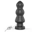 Анальна пробка LoveToy King Sized Vibrating Anal Rigger 20 см (чорний) - мініатюра 9