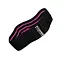Тканинна гумка для фітнесу та спорту Power System PS-4091 Booty Band LVL 1 Black/Pink (d_64 см. 18-23 кг) (4091PI-0) - мініатюра 4