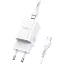 Швидке зарядне Hoco N13 Bright 30 W 2 порти USB-A + USB-C - мініатюра 1