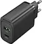 Зарядний пристрій Vention 2xUSB 38W (USB-C+USB-A) PD+QC3.0 Чорний (FBIB0-EU) - мініатюра 1