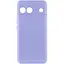 Чохол Silicone Cover Lakshmi Full Camera (A) для Google Pixel 6a Бузковий / Dasheen - мініатюра 1
