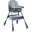 Стульчик для кормления Bambi M 5722 с корзиной для игрушек и чехлом из мягкой экокожи, мята - миниатюра 1