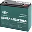 Аккумулятор LogicPower LP 6-DZM-20 Ah тяговый свинцово-кислотный - миниатюра 3