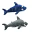 М'яка іграшка K15251 Акула, 75см, у пакеті (6923070152513) МІКС - мініатюра 1