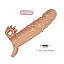Насадка на пенис Pretty Love LyBaile Penis extended Sleeve Connor 17 см телесный - миниатюра 5