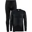 Комплект термобілизни Craft Core Dry Baselayer Set Man Black M (1068-1909707 M 999000) - мініатюра 1