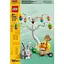 Конструктор LEGO Icons Пасхальный кролик и охота на куриные яйца 140 деталей (40808) - миниатюра 1
